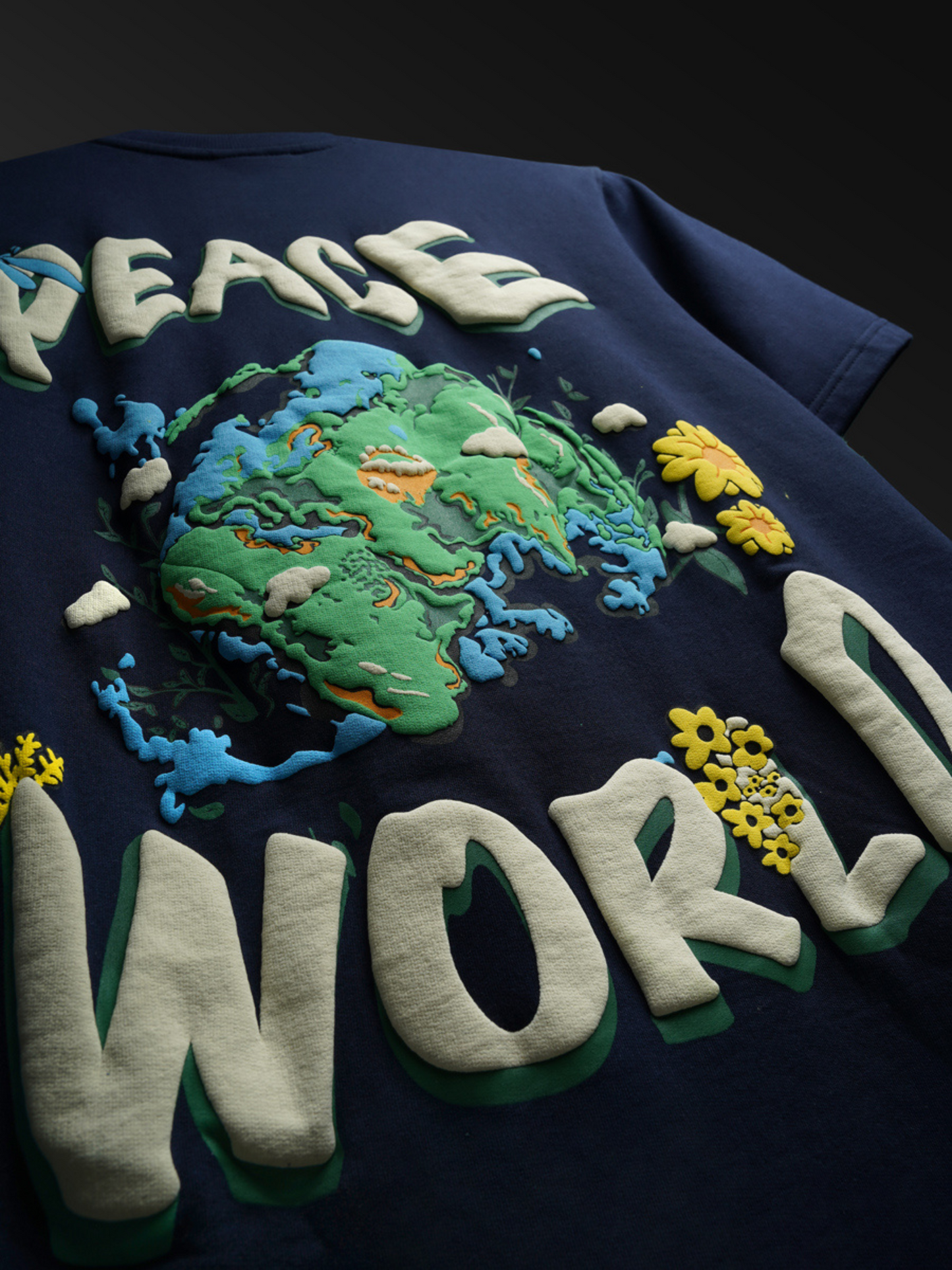 Peace World in Blue