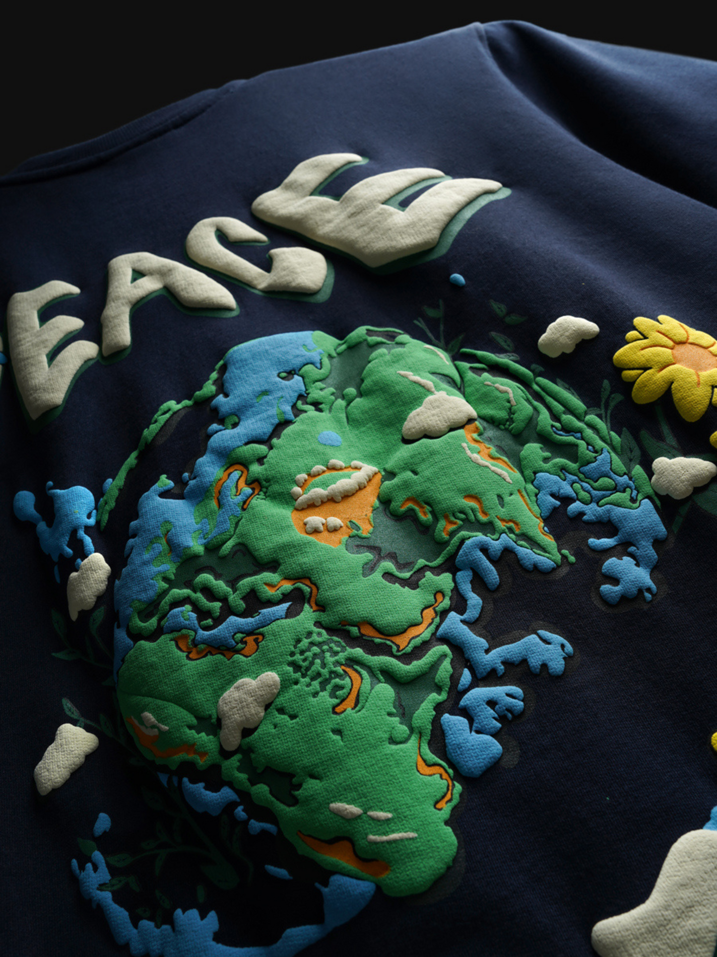 Peace World in Blue