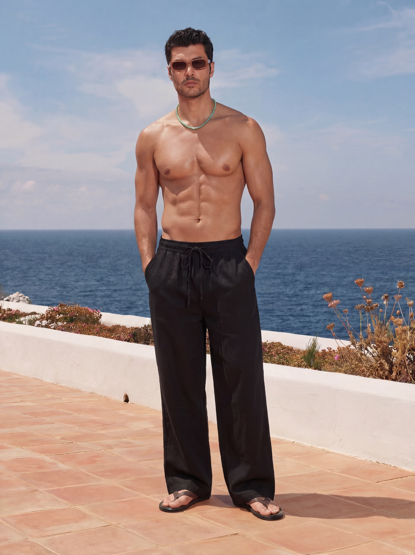 Black Linen Pants